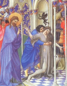 Christus heilt einen Falls&uuml;chtigen